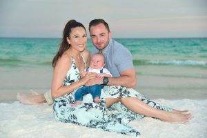 Panama City Beach photos are a great to welcome your newest family addition.